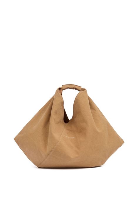 japanese draped bag woman caramel MM6 MAISON MARGIELA | SB5WC0019 P7254T2155